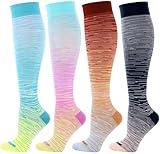 LEVSOX Compression Socks Women and Men, 20-30mmHg, Best for Nurses, Travel, Pregnancy