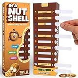 Confident Games in A Nutshell: Slide & Reveal Word Guessing Board Game with 450+ Questions - Fun Family Party Game for Kids & Adults, Ages 10+, 2-20 Players, 20 Minute Playtime