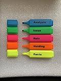 Lawzy Law School Briefing Highlighter Pack