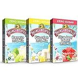 Margaritaville Singles to Go Drink Mix Ultimate Summer Variety Pack, 1 Strawberry Daiquiri, 1 Pina Colada, 1 Margarita, 1 CT