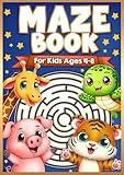 Maze Book for Kids Ages 4-8