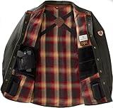 Legendary Whitetails Men's Conceal and Carry Journeyman Shirt Jacket, Tarmac, Medium