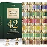FUHITIM Essential Oil Set, Premium Essential Oils Gift Set for Diffuser, DIY Candle and Soap Making, 42x5 ML (0.17oz)
