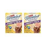 Carnation Breakfast Essentials Powder Drink Mix Variety Pack, Complete Nutritional Drink, 10 Count Box of 1.26 oz Packets (Pack of 2)