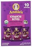 Annie's Organic Chocolate Chip Cookie Bites, 10 Pouches, 10.5 oz