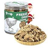 PAWUP Freeze Dried Chicken Heart Pet Treats, High Protein Freeze-Dried Pet Food for Dogs, Cats, Fresh Ingredient, 3.2 oz, Rawhide Free, Gluten&Grain Free