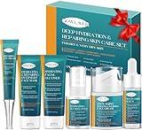 Skin Care Set for Teens Womens,Anti-Aging Deeply Hydrates Repairs Skincare Gift Set for All Skin,Facial Skin Care Products Routine Kit Christmas Beauty Gift Set for Women (Travle Size)