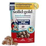 Solid Gold Freeze Dried Dog Food - Made with Real Beef, Pumpkin, and Superfoods - Freeze Dried Raw Dog Food to Serve as a Meal, Food Topper, or Dog Treat - 1.5 OZ