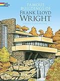 Famous Buildings of Frank Lloyd Wright Coloring Book (Dover American History Coloring Books)