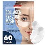 Deluxe Collagen Eye Mask Collagen Pads For Women By Purederm 2 Pack Of 30 Sheets/Natural Eye Patches With Anti-aging and Wrinkle Care Properties/Help Reduce Dark Circles and Puffiness