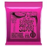 Ernie Ball 7-String Super Slinky Nickel Wound Electric Guitar Strings, 9-52 Gauge (P02623)
