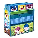 Baby Shark Design & Store 6 Bin Toy Storage Organizer by Delta Children