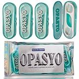 opasyo Travel Floss with Portable Floss Dispenser,8 Packs Floss Pick Holder for Family Hotel Travel Women Men Teeth Cleaning,Dental Floss Mini Travel Essentials (A-8boxes)