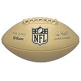 Wilson The Duke NFL Metallic Edition Football - Official Size, Gold