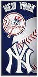 WinCraft New York Yankees Established 1903 Officially Licensed MLB Beach Towel, 28" x 58" 100% Cotton