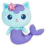 Gabby’s Dollhouse, 8-inch MerCat Purr-ific Plush Toy, Kids Toys for Ages 3 and up