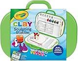 Crayola Clay Sculpting Station, Kids Clay, Sculpting Material, Craft kit, Art Set for Kids, Gift for Boys & Girls, Ages 6+