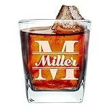 The Wedding Party Store, Custom Engraved Old Fashioned Double Wall Rocks Whiskey Glasses - Groomsmen or Groomsman - 9 oz - Personalized