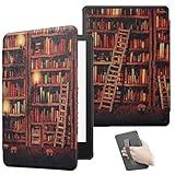 ZSLVPN Case for 7'' Kindle Paperwhite 12th Generation and Kindle Colorsoft Signature Edition 2024 Released - Lightweight Durable Premium PU Leather New Cover with Hand Strap, Auto Wake/Sleep