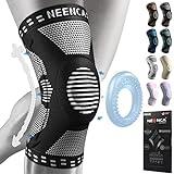 NEENCA Professional Knee Brace for Pain Relief, Medical Knee Support with Patella Pad & Side Stabilizers, Compression Knee Sleeve for Meniscus Tear, ACL, Joint Pain, Runner, Workout - FSA/HSA Eligible