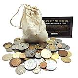 IMPACTO COLECCIONABLES Three-Century-Old Pound Coins from 5 Continents- Original and Authentic World Coins Collection - Expertly Inspected