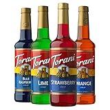 Torani Syrup Variety Pack, Soda Flavors, 25.4 Ounces (Set of 4)