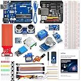 OSOYOO WiFi Internet of Things Learning Kit for Arduino | Include ESP8266 WiFi Shiled | Smart IOT Mechanical DIY Coding for Kids Teens Adults Programming Learning How to Code