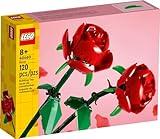 LEGO Roses - Building Toy for Kids, Girls & Boys, Ages 8+ - Artificial, Fake Roses for Home Decor & Display - Stocking Stuffer and Gift Idea for Christmas - 40460