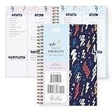 Daily Planner for Kids by Bright Day, To Do List Notepad, Agenda, To Do List Notebook, Work Planner, Daily To Do List Planner, Kids Chore Chart With Pocket 8.25 x 6.25 (Lightning Bolts)