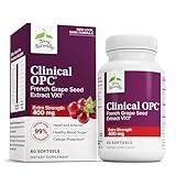 Terry Naturally Clinical OPC Extra Strength - 60 Softgels - French Grape Seed Extract Supplement - - Non-GMO, Gluten Free - 60 Servings