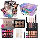 Travel Makeup Kit, Makeup Sets For Women, Makeup Kit For Girls 10-12, Kids Makeup Sets For Girls 5-8,Makeup Gifts For Girls Beginners,Teens