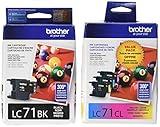 Brother LC71 Standard Yield Ink Cartridge Set