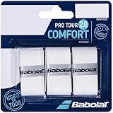 Babolat Pro Tour 2.0 Comfort Overgrip White (3-Pack)