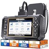 FOXWELL NT614 Elite OBD2 Scanner 4 System Code Reader Scan Engine ABS SRS Transmission, 5 Resets Oil/EPB/ABS Bleeding/SAS/Throttle Live Data, Auto VIN, WiFi Updates Car Diagnostic Tool for DIY & Pros