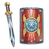 Liontouch Roman Legionary Sword & Shield | Historical Combat Toy Set for Children’s Pretend Play As A Soldier in Ancient Rome | Safe Weapons & Battle Armor for Dress Up & Gladiator Costumes for Kids