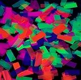 20000 Pieces Glow King Blacklight Reactive Paper Confetti | Premium UV Fluorescent Glow Party Gift for Decorations and Birthdays | Ideal for Bachelorette, New Year, Wedding, and Events