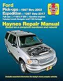 Ford pick-ups,Expedition,Lincoln Navigator (97-17) Haynes Manual USA (Paperback)