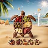 Octopus Charcuterie Platter,Ocean Themed Cheese Bread Board，Novelty Unique Serving Tray Board for Cheese Meats Fruit,Gifts for Seafood Lovers and Entertainers (Color B, Small)