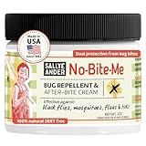 SALLYEANDER No Bite Me All-Natural Bug & Insect Repellent - Anti Itch Cream - 2 oz - Safe for Kids and Infants - Repels Mosquitoes, Black Flies, Fleas, and Ticks