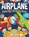 Airplane Activity Book for Kids Ages 4-8: Fun Airplane Activities for Kids. Travel Activity Workbook for Road Trips, Flying and Traveling: Planes ... & Coloring Books for Kids (Ages 4-8))