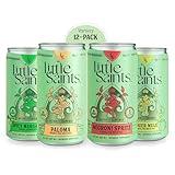 Little Saints Non-Alcoholic Drinks Variety Pack - Sugar Free & Zero Proof Mocktails - Ready-to-Drink Beverage for Parties & Celebrations