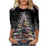 Deals of Today Prime Christmas Sweaters for Women Christmas Sweaters for Women 2024 Ugly Christmas Sweaters for Women Christmas Shirts for Women Funny Christmas Shirts