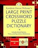 Random House Webster's Large Print Crossword Puzzle Dictionary