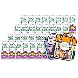 Juicy Juice Grape 100% Juice No Sugar Added On the Go Box 6.75 fl oz 32 Pack + 2 Reusable Snack Bags by KOOL8SHOP Infinite Deals