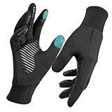 FEWTUR Waterproof Winter Gloves for Men and Women Running - Water Proof Cold Weather Touchscreen Gloves for Hiking Bike, Snow Warm Touch Screen Biking Driving Soccer