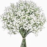 LYLYFAN Babys Breath Artificial Flowers,6 Pcs Gypsophila Real Touch Flowers for Wedding Party Home Garden Decoration