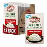 Idahoan Dairy-Free Mashed Potatoes, 4 oz (pack of 12)