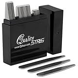 Metal Collar Stays for Men – Set of 40 Dress Shirt Collar Stays for Men, 3 Sizes in a Divided Box by Quality Stays