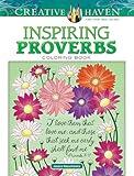 Adult Coloring Inspiring Proverbs Coloring Book (Adult Coloring Books: Religious)