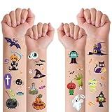 298 PCS Halloween Decorations Party Favors Temporary Tattoos for Kids，Halloween Assorted Trick or treat Halloween Fake Tattoo Stickers for Boys Girls Goody Bag Stuffers Prizes